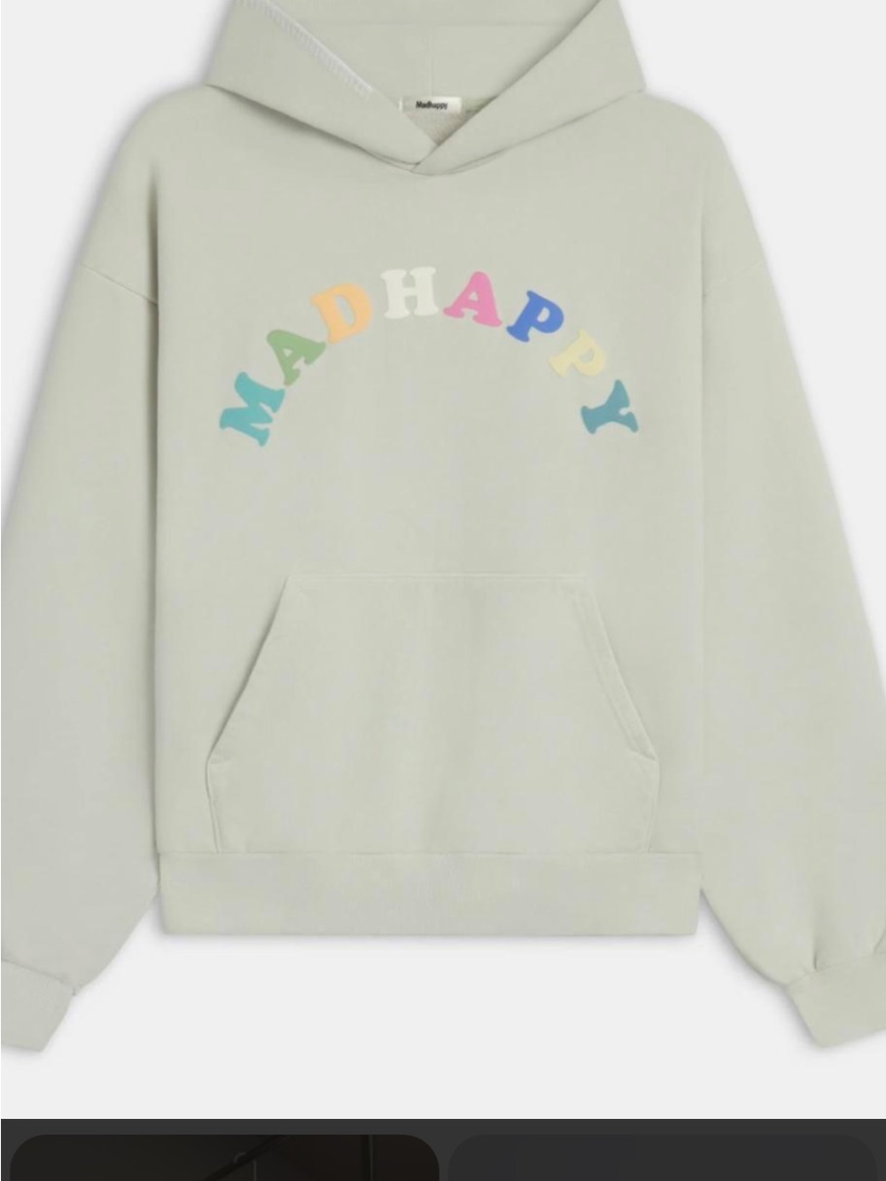 Madhappy Melon Pullover Hoodie with Pastel Arch Logo